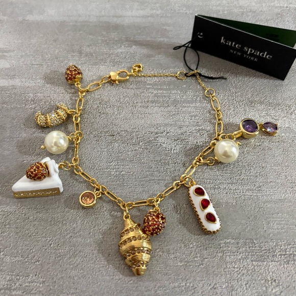 New! Kate Spade Patisserie Charm Bracelet - Picture 2 of 6